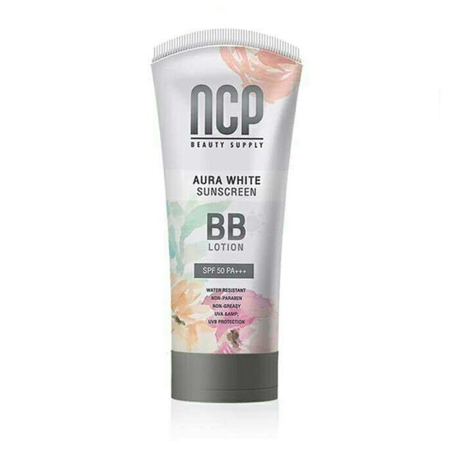Sunscreen BB Lotion ncp กันแดดบีบีทาตัวขาวทันที