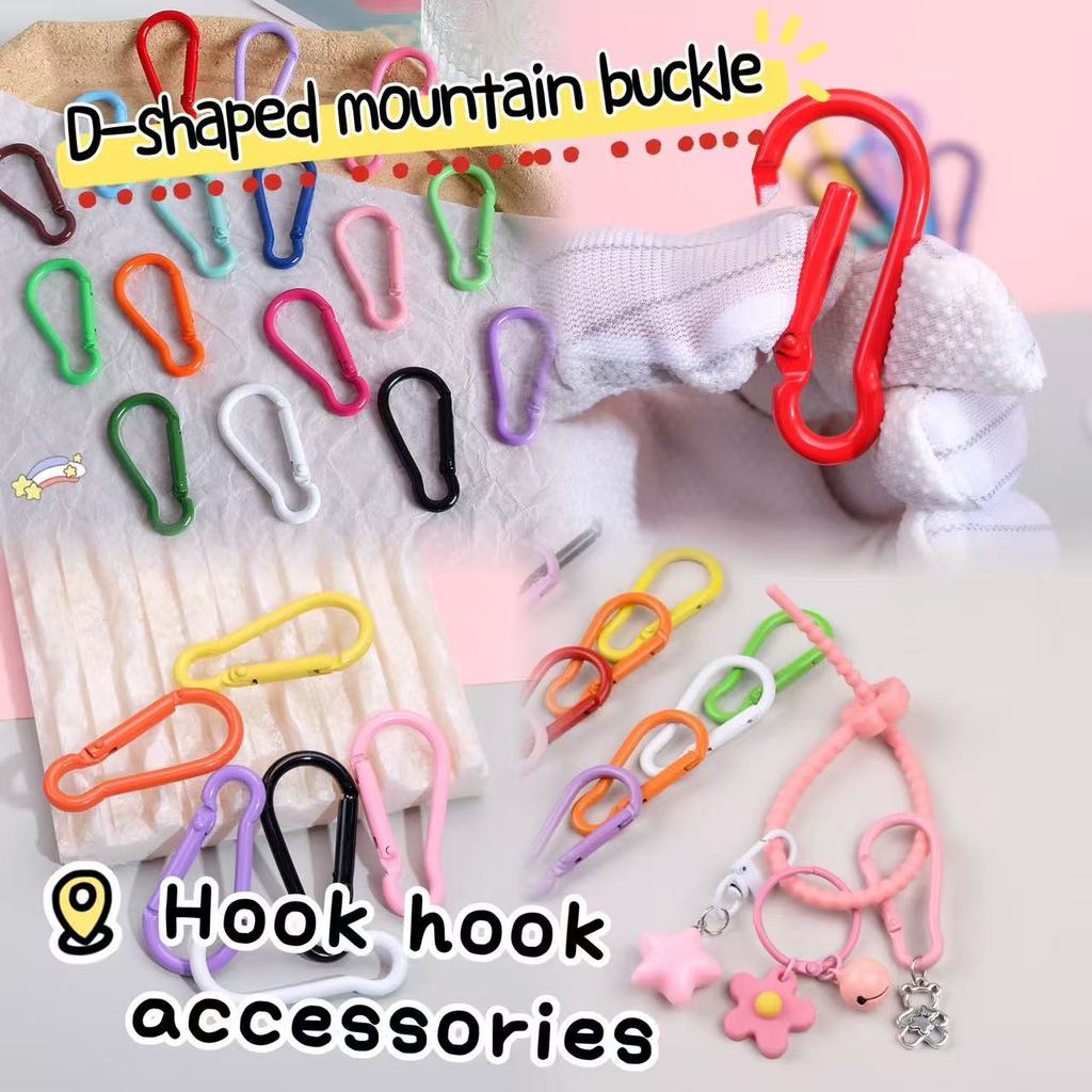 Creative อลูมิเนียม D-Row Gourd รูป Mountaineering BUCKLE พวงกุญแจฤดูใบไม้ผลิหัวเข็มขัดหูฟังถ้วยน้ํา Hook DIY อุปกรณ์เสริม