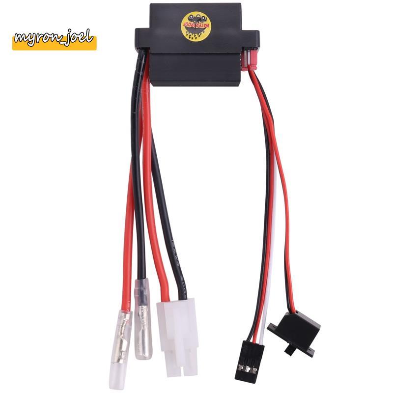 Rc ESC 320A 6-12V ตัวควบคุมความเร็ว ESC Brushed พร้อม 2A BEC สําหรับ RC เรือ U6L5