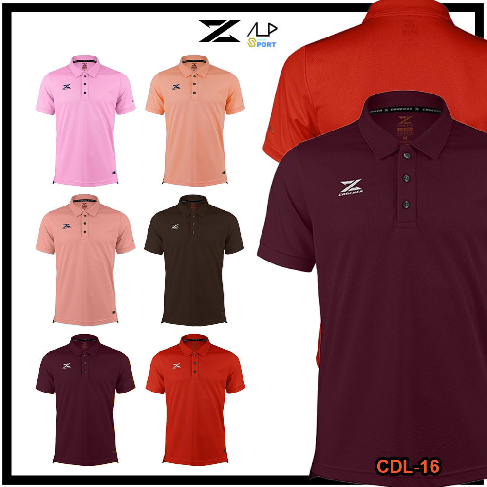เสื้อโปโลแขนสั้น Cadenza รหัส CDL-16-S2 แท้ 100%