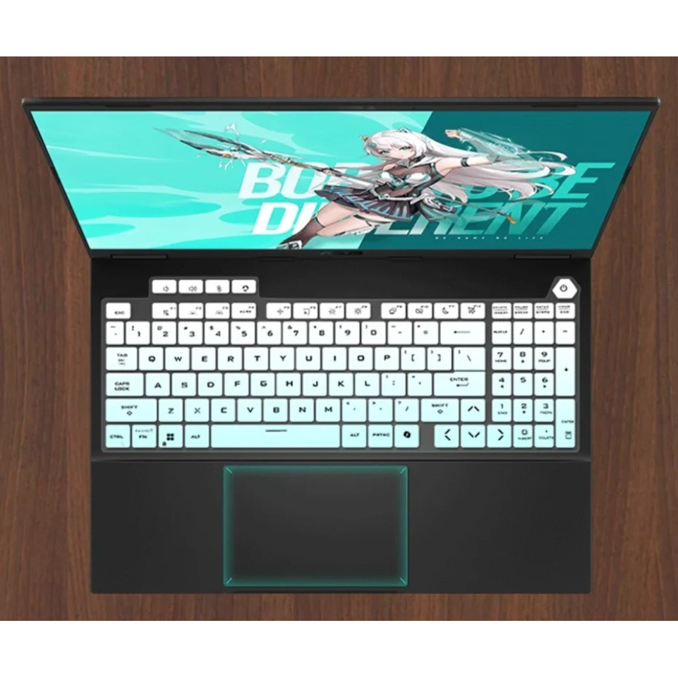 ซิลิโคนกันฝุ่นแล็ปท็อปแป้นพิมพ์ผิวสําหรับ ASUS TUF Gaming A18 (2025) FA808 18 นิ้ว 18 2025