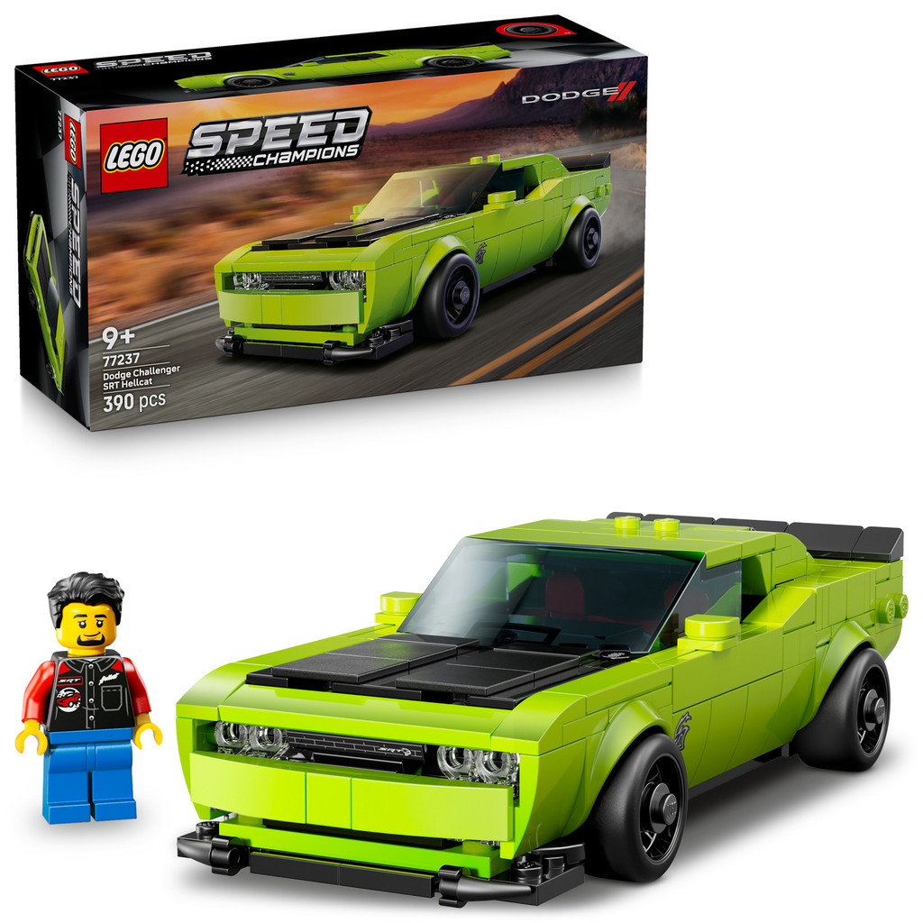รถสปอร์ต LEGO Speed Champions Dodge Challenger SRT Hellcat (77237)
