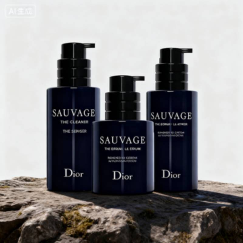 Q-12-Wilderness Mens Skin Care Cleansing Essence Toner Mens Skin Care Facial Cleanser กดรุ่น 125ml T