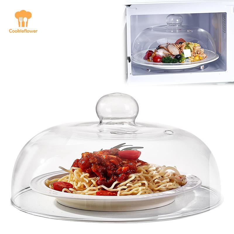 CKFR ฝาครอบไมโครเวฟแก้ว Borosilicate สําหรับอาหาร ฝาไมโครเวฟพลาสติกปลอดสารพิษปลอดสาร BPA สูง