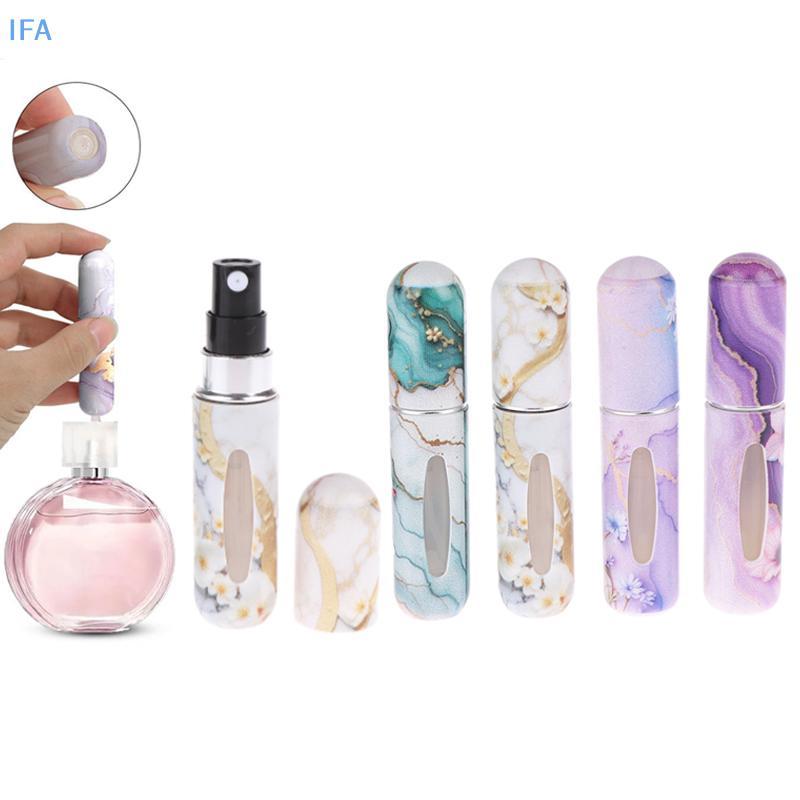 IFA Portable 5ml Mini Perfume Bottle Refillable Leak-proof Empty Cosmetic Containers Perfume Dispens