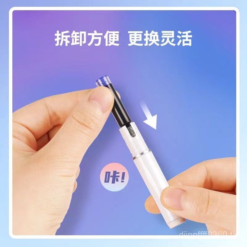 Erasable Pen Capsule Door Ink Sac Ink Sac Pen Time Space Capsule Refill Press Small Press 784 YW0H