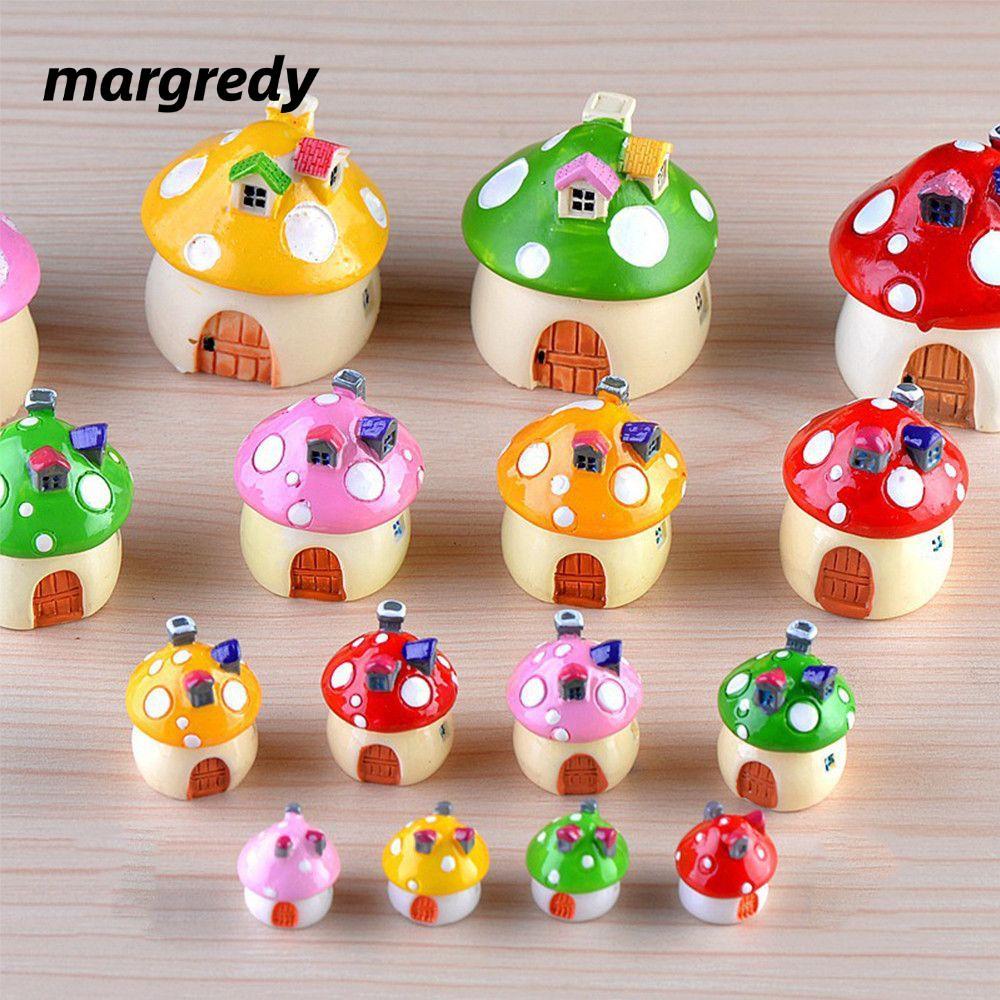 MARGREDY Garden Accessories Terrarium Fairy เรซิ่น Micro Landscape