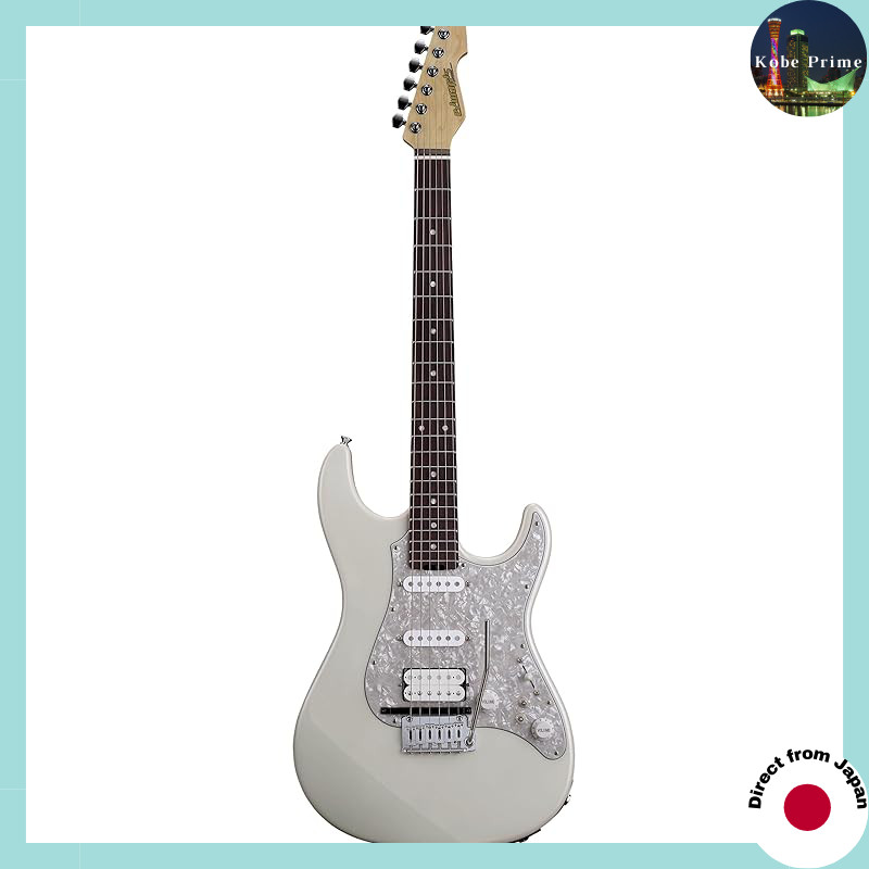EDWARDS E-SNAPPER-GK-AL/R Pearl White Electric Guitar Edwards