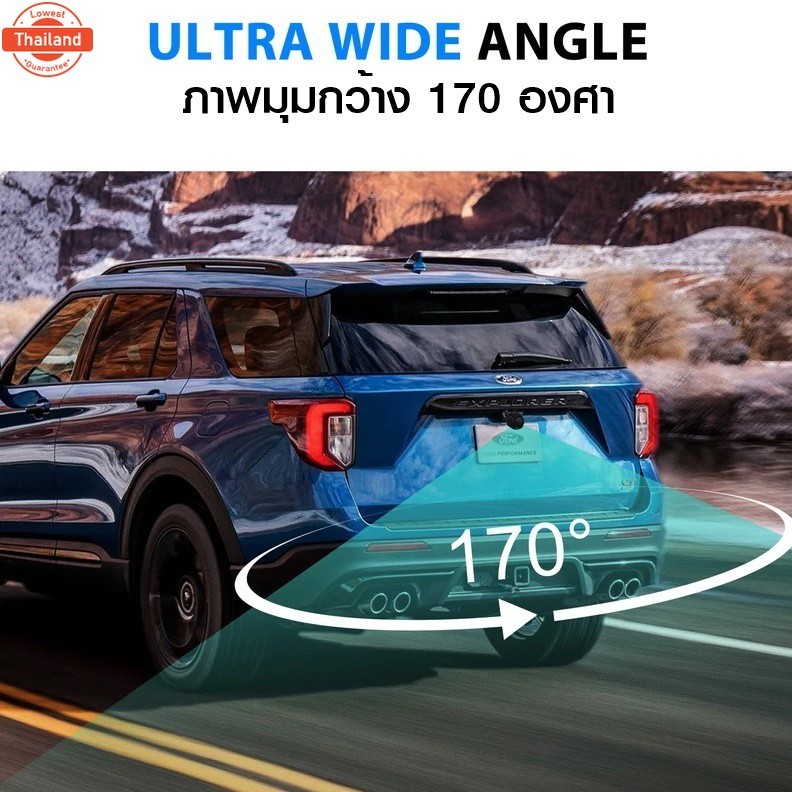 MQQHOMEE กล้องถอยรถยนต์ AHD 720P 25fps กันน้ำได้ กล้องถอยหลัง android กล้องติดรถยนต์หลัง สำหรัใช้ดูภ