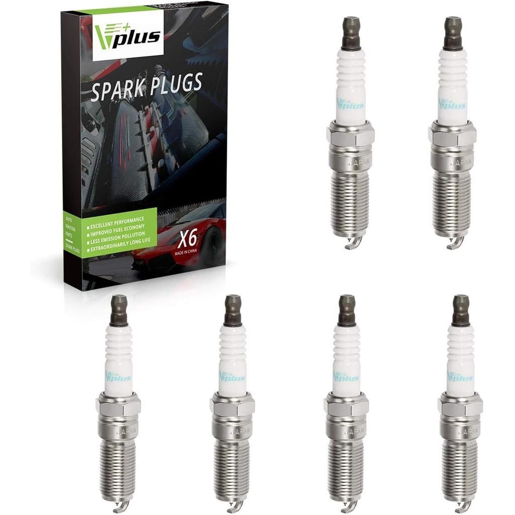 หัวเทียนอิริเดียม Vplus 6 ชิ้นแทนที่# 5019, LTR5GP