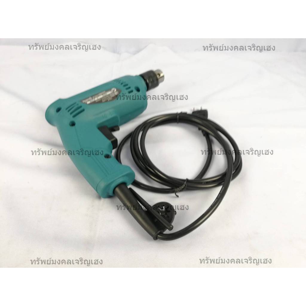 สว่านไฟฟ้า ​ขนาด​ 10mm.(3/8") รุ่น​ M0600B 220V​ 1.9A​ 50-60Hz​ 400W ยี่ห้อ​ Makita คุณภาพ มาตรฐาน