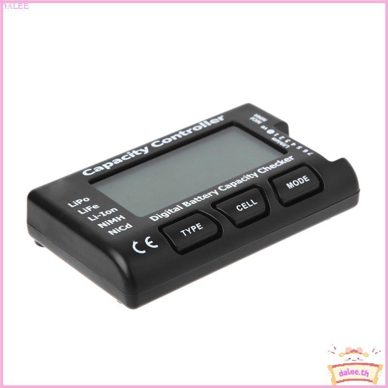 DALE RC CellMeter-7 เครื่องตรวจสอบความจุดิจิตอลสําหรับ Nicd NiMH LiPo LiFe Li-ion