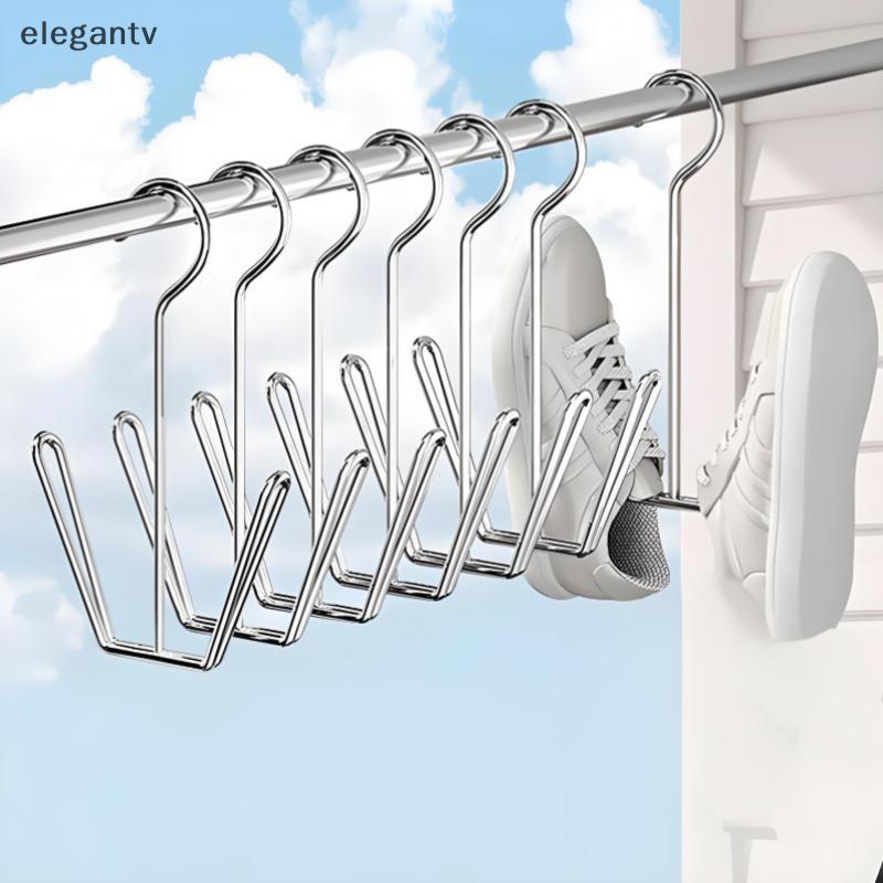 เช่น 1/4ชิ้นสแตนเลสยู-รูปรองเท้าอบแห้ง, กันลม, แห้งเร็ว, ตะขอติดผนังประหยัดพื้นที่สําหรับกลางแจ้งและในร่มใช้ N - รูปที่ 7