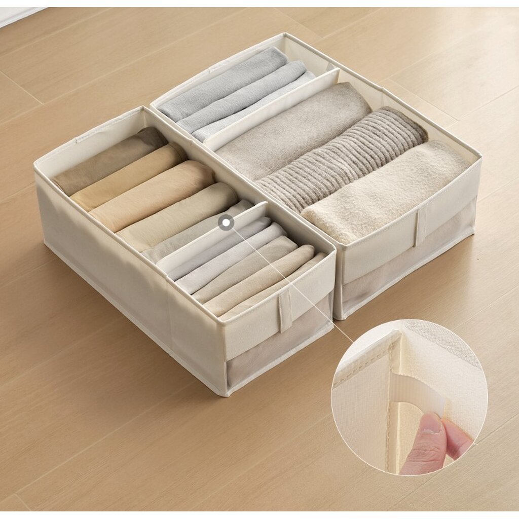 Omocha - Fabric storage : กล่องผ้าเก็บกางเกง กล่องจัดระเบียบตู้เสื้อผ้า - รูปที่ 2