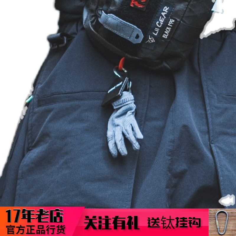 American Mechanix Super Mechanix key-chain Basic Small Glove จี้พวงกุญแจกระเป๋าเป้สะพายหลังอุปกรณ์เส