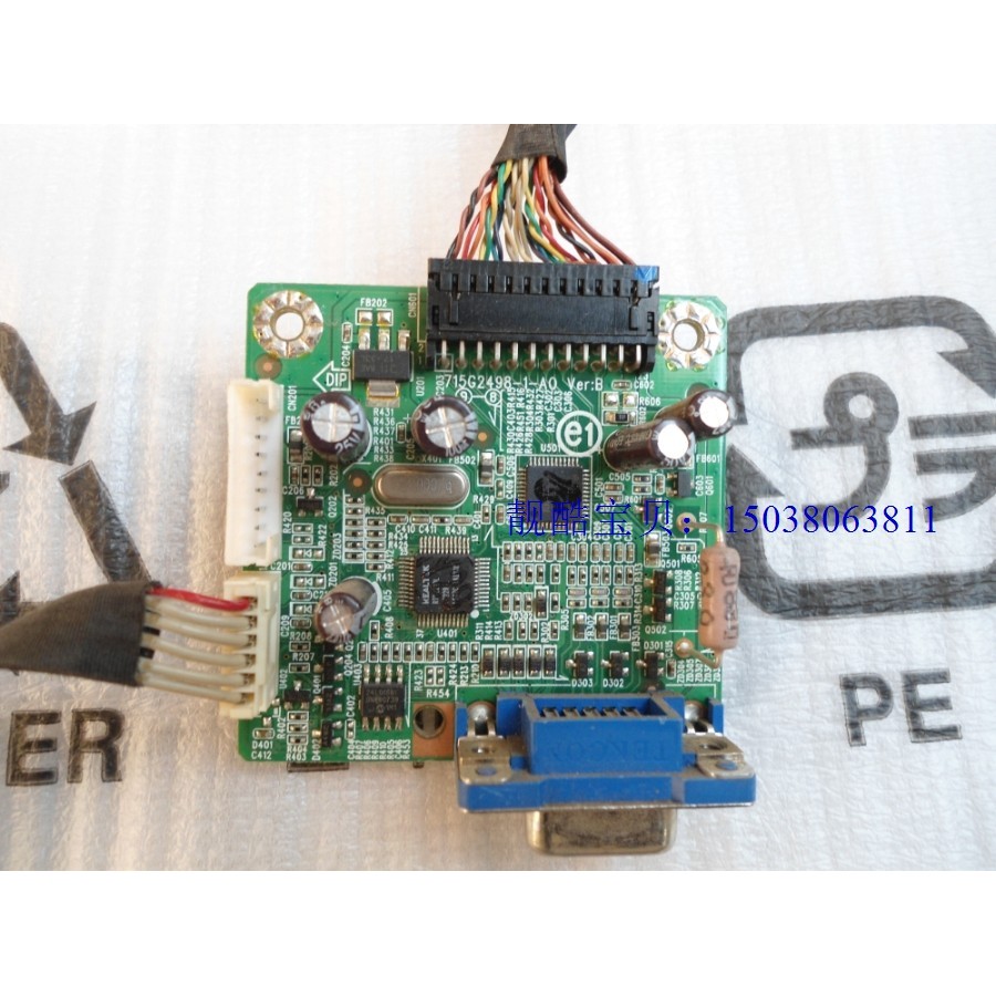 @@ บอร์ดเดิม Mingji G900WAD บอร์ดไดรฟ์ 715G2498-1-A0/AO รองรับหน้าจอ Samsung LTM190M2