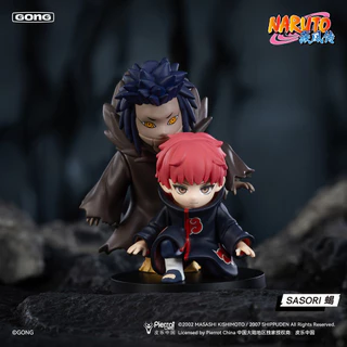P POPMART Naruto Shippuden vs. Xiao Organization Series Mystery Box ของขวัญของเล่นอินเทรนด์