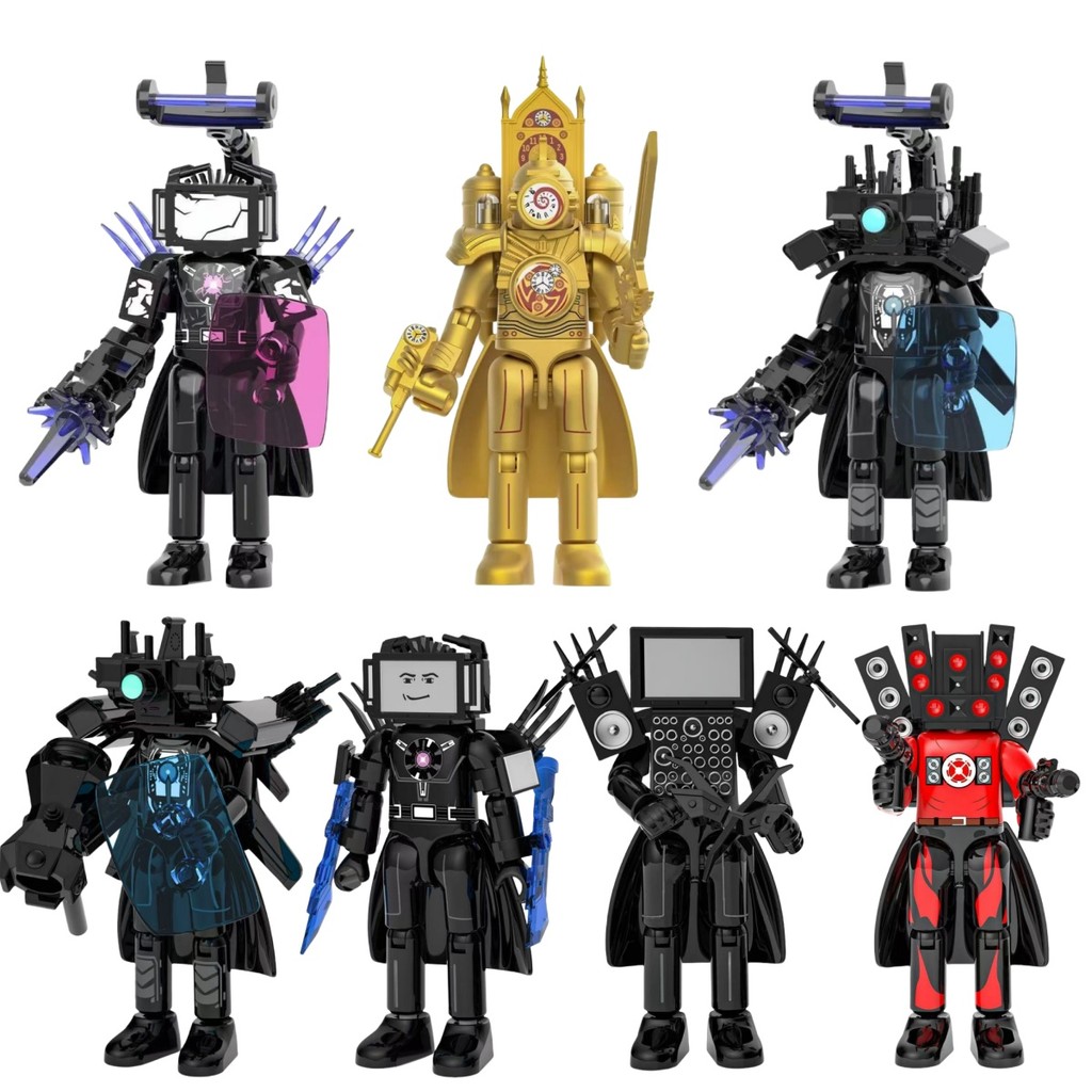 Skibidi Toilet Action Figure Titan Cameraman Big TV Man Titan TV Man Titan Speakerman ของเล่นคอลเลกช