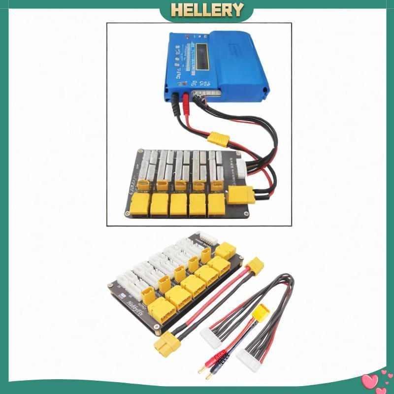 [HelleryTH] แท่นชาร์จแบบขนาน Imax B6 Charger Hota Q6 Lipo แบตเตอรี่ Isdt B6AC 2-6S Connectors Balanc