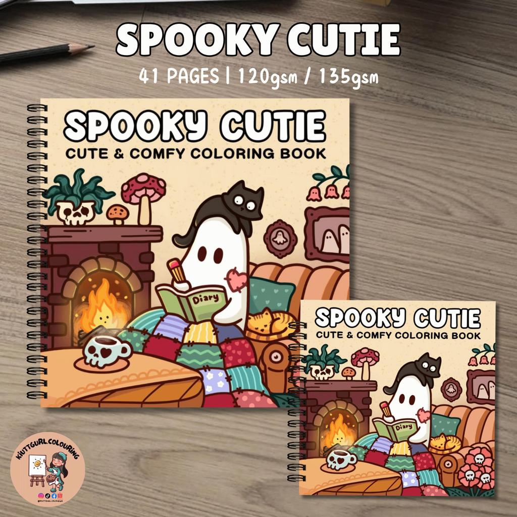 หนังสือระบายสี Spooky Cutie 41หน้า CocoWyo