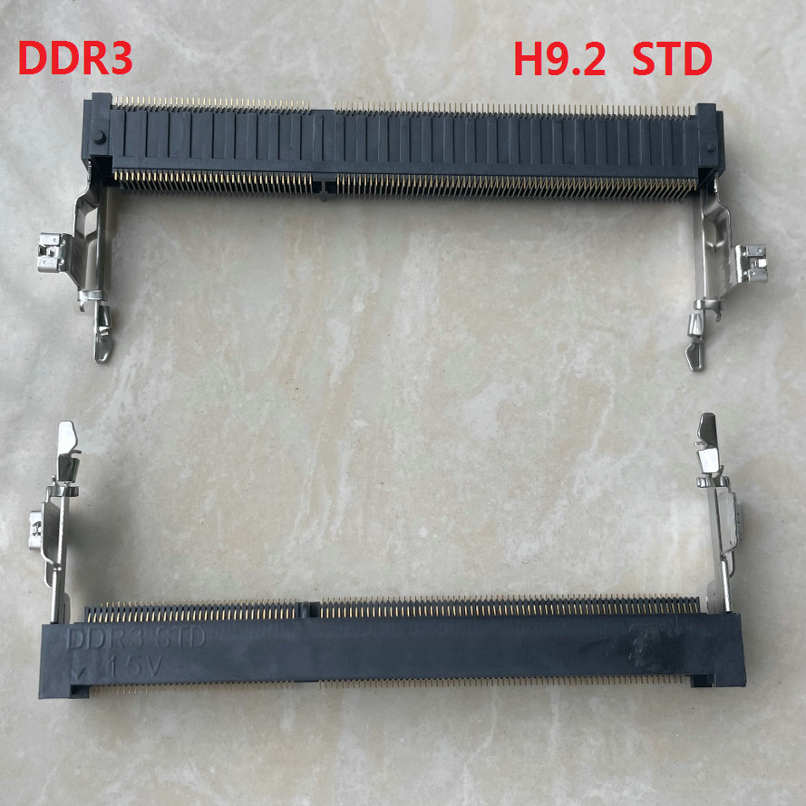 นําเข้า TE Notebook Memory DDR3 Slot Socket Connector H9.2MM STD 204P Braided Tape ยี่ห้อใหม่