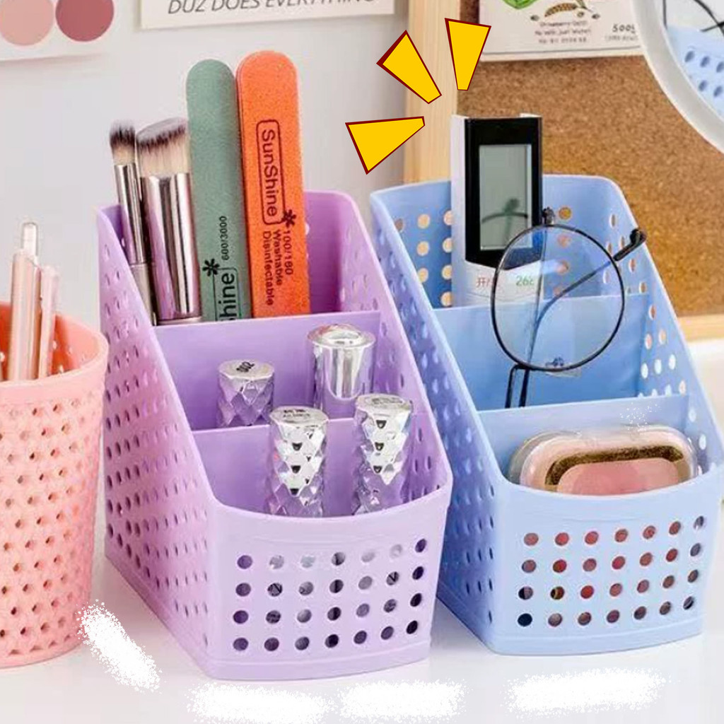 5 ชิ้น Morandi Desk Organizer | ระบบจัดเก็บ 3 ช่อง | วัสดุ PP พรีเมี่ยม | 5 ตัวเลือกสีปิดเสียง | สิ่งจําเป็นสําหรับโรงเรียนสํานักงาน