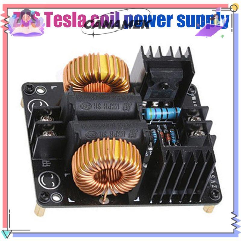 [CANAMEK] ZVS Tesla Coil Power Supply 1000W Tapless ZVS เครื่องกําเนิดไฟฟ้าแรงสูงบอร์ดไดร์เวอร์ความถ