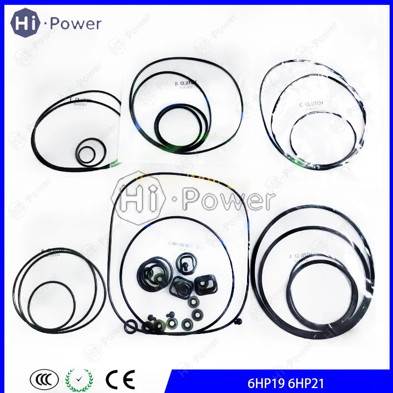 6HP19 6HP21 เกียร์อัตโนมัติปะเก็นคลัทช์ซีลเกียร์ Overhaul ชุดซ่อมซีล O-ring สําหรับ BMW 6 ความเร็ว 6