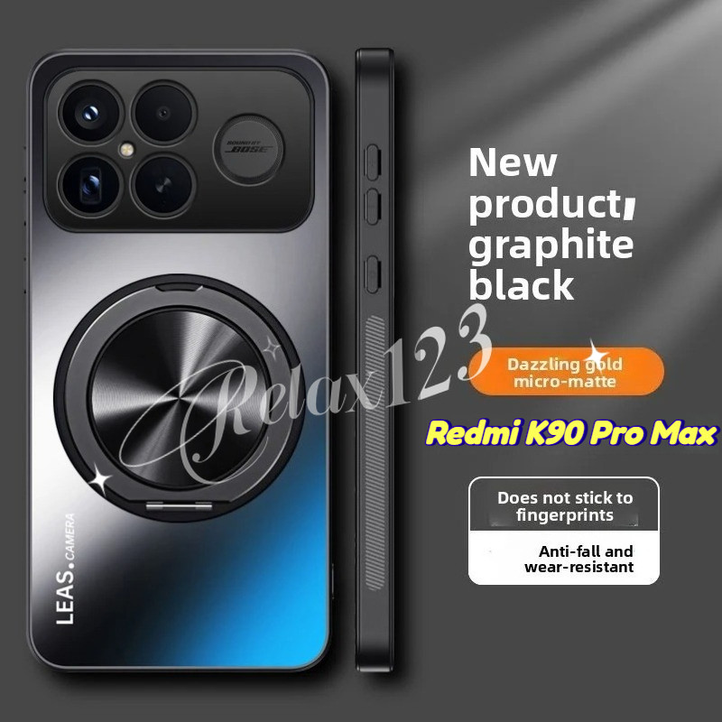 สําหรับRedmi K90 Pro Max 5G 2025 AG Frosted Matte StandปกหลังสําหรับXiaomi Redmi K90 K90Pro K90ProMa