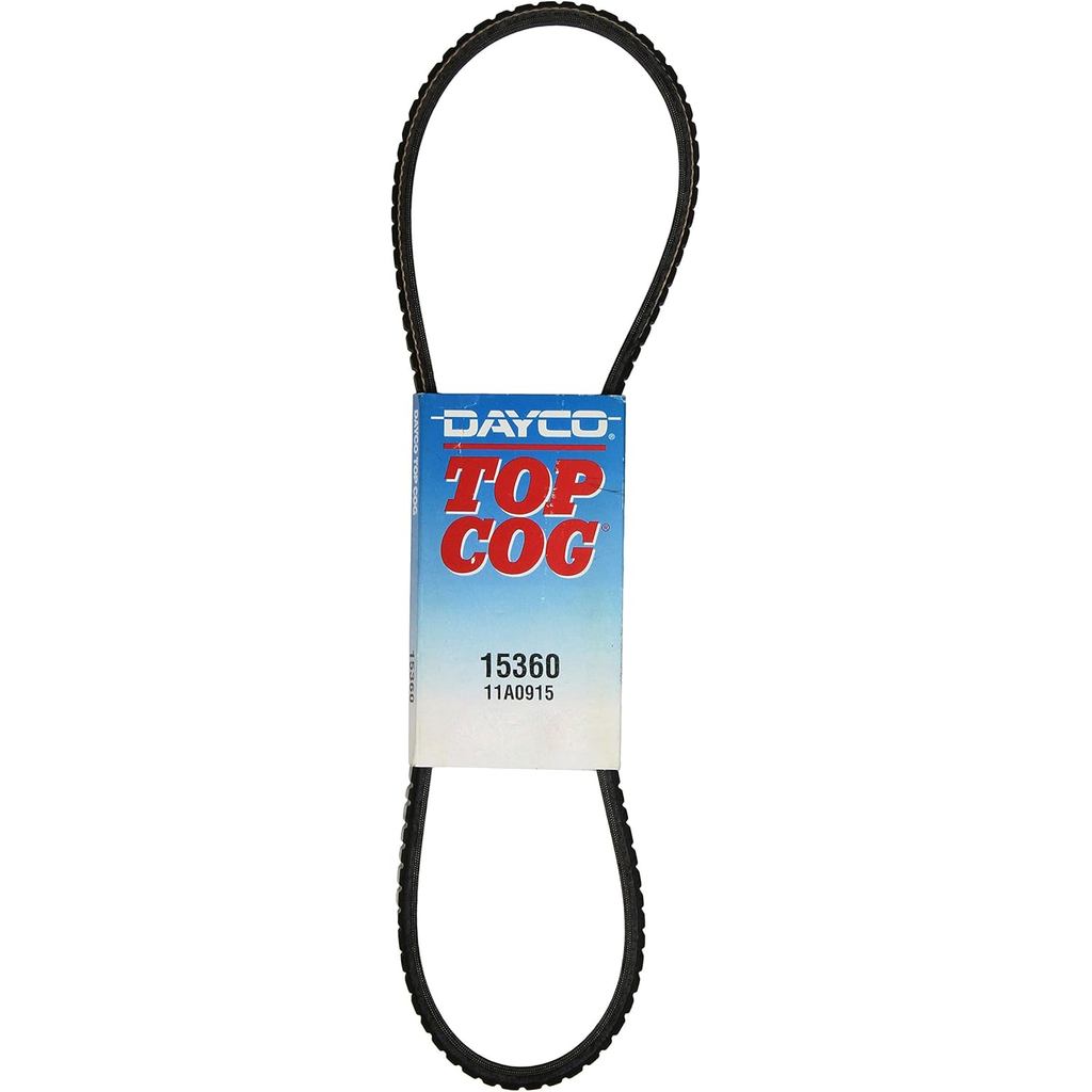 สายพานขับอุปกรณ์เสริม Dayco 15360 สีดํา