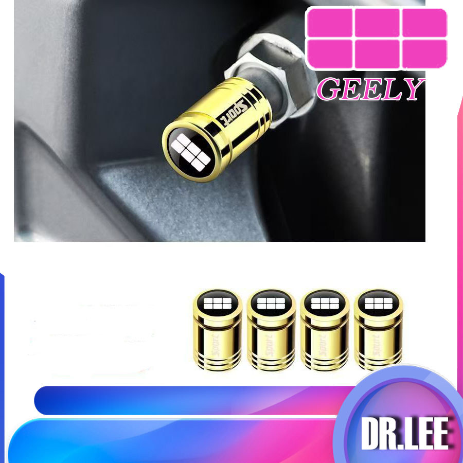 [READY]GEELY EX5 Tire Valve Cap Body Kit geely ex2 ex5 Car Decoration Accessories 99ID
