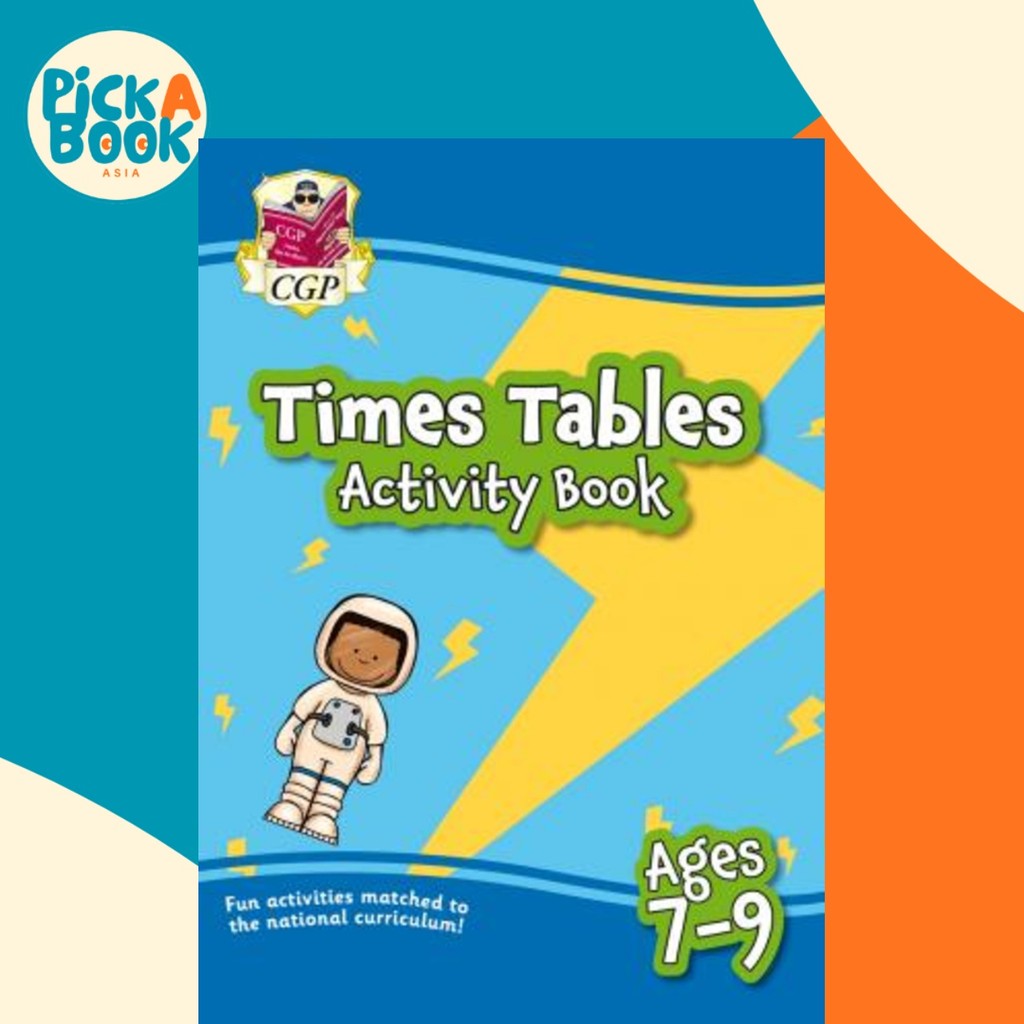 - หนังสือกิจกรรมตาราง Times ใหม่สําหรับอายุ 7-9: เหมาะสําหรับ ho โดย CGP Books (ฉบับสหราชอาณาจักรปกอ