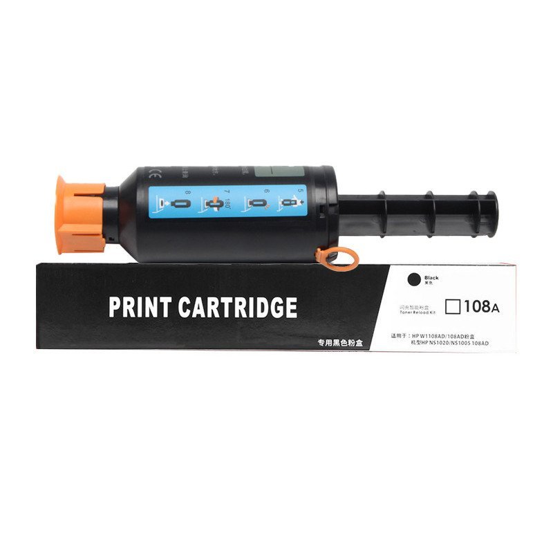 เหมาะสําหรับ HP 108A กล่องแป้ง NS1020 1020C 1020W ผง MFP1005 1005C/W W1108A