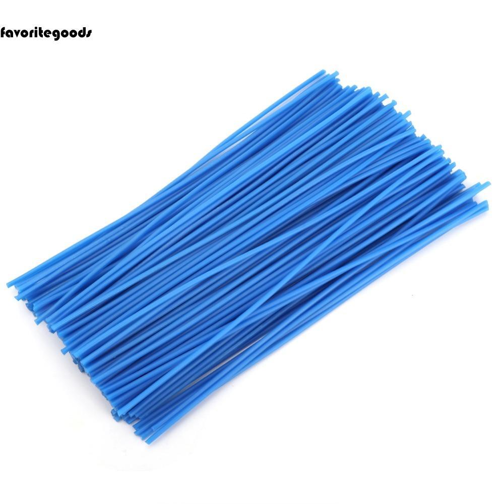 FAVORITEGOODS Dewax Wax Line, 2 มม.เส้นผ่านศูนย์กลาง 1 มม.เครื่องประดับการสร้างแบบจําลองแหวนสีฟ้ามือ