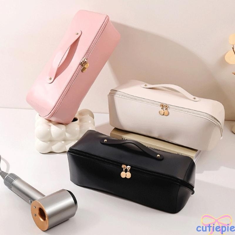 Cutie Foldable Makeup Organizer Travel Bag Wall Hanging Storage Pouch Heat Resistant Hair Styling To