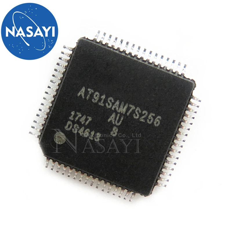 10 ชิ้น AT91SAM7S256B-AU AT91SAM7S256-AU AT91SAM7S256 QFP-64