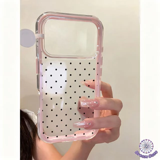เคสไอโฟน11 แฟชั่นง่ายคลื่นใส 2 in 1 อ่อนสำหรับ IPhone 11 13 15 14 12 17 16 Pro Max 17 16 15 14 Plus 16 15 13 12 14 Pro X