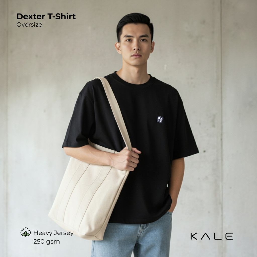 เสื้อยืด KALE Dexter Oversize Short Sleeve Heavy Jersey