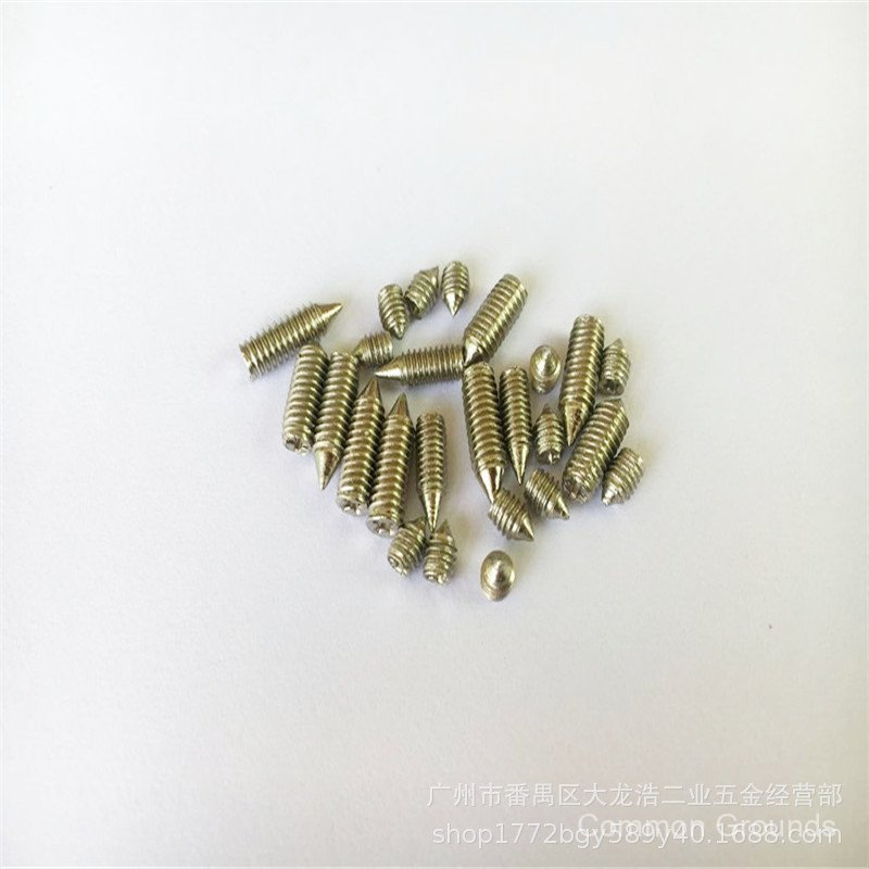 M3 Phillips Headless Screw Phillips Pointed Tail Machine Meter Screw ขอบแน่น Phillips