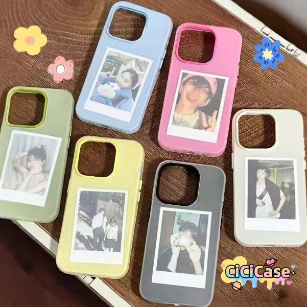 เคสไอโฟน Oppo A5i A3 A3X A38 A60 A15 A18 A16 A7 A55 A11 A5s A12 A3s A54 A58 A52 A17 เคส 2 in 1 ดีไซน์เรียบง่ายทันสมัย