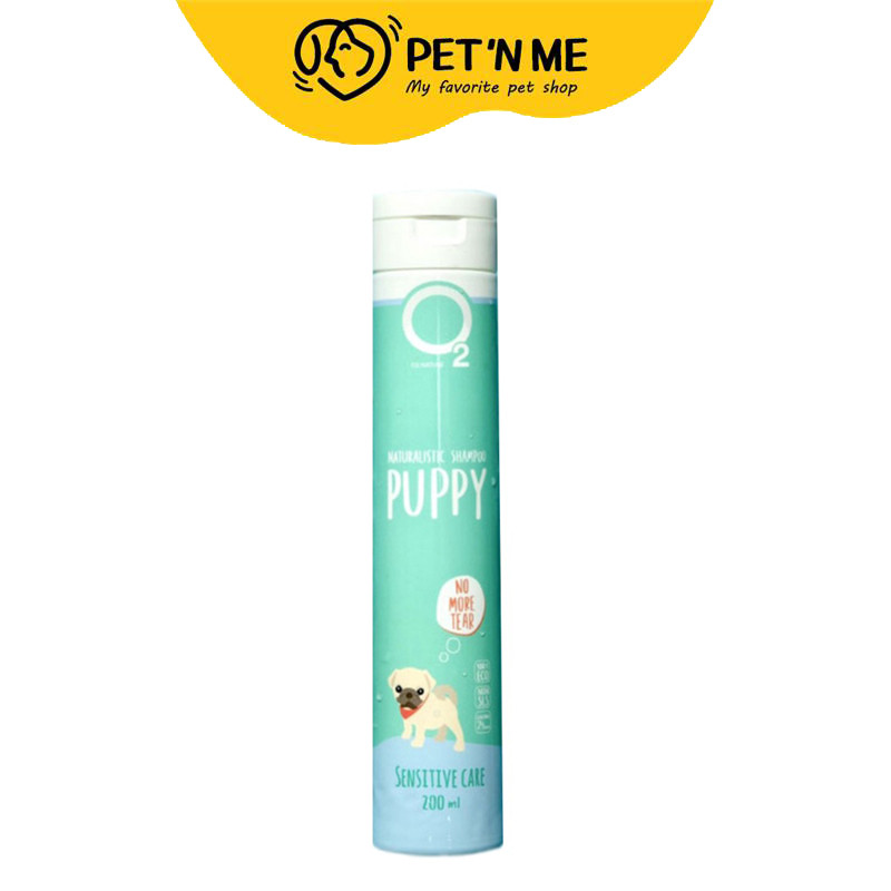 [จัดส่งจากร้านค้า] O2 NATURE Puppy โอทู เนเจอร์ แชมพู สำหรับลูกสุนัข 200ml [8859085000106]