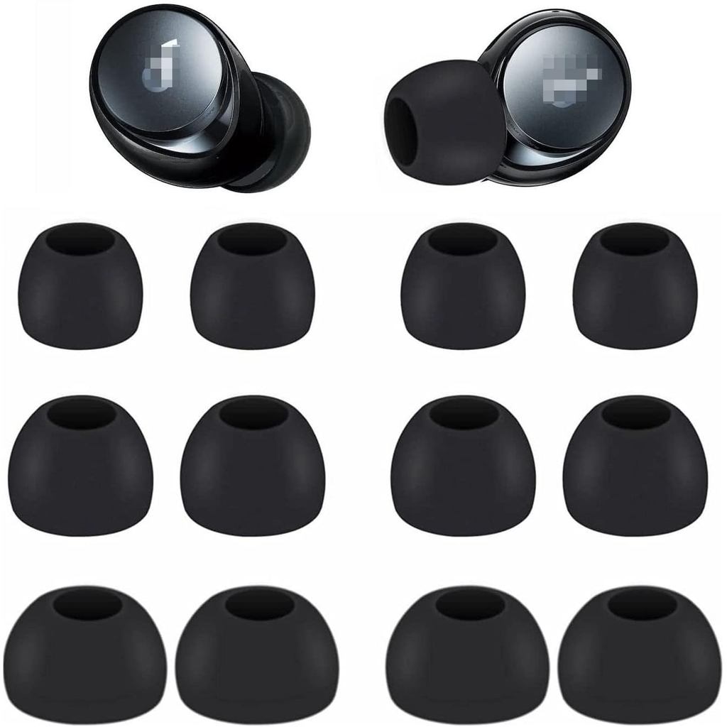 เปลี่ยนหูฟังเคล็ดลับซิลิโคนหูฟังสําหรับ ker Soundcore Space A40, Soundcore Sport X10, Life A1,Life P