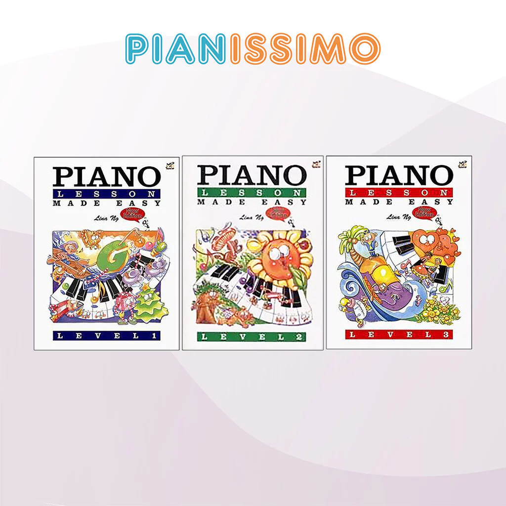 Rhythm Piano Lesson Made Easy Level 1 2 3