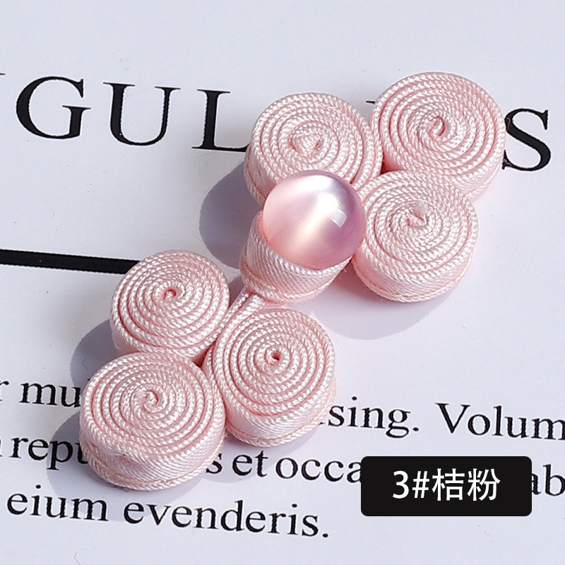 ปุ่มตกแต่งเสื้อผ้าสไตล์จีน สำหรับชุดฮันฟูและงานเย็บปักถักร้อย ออกแบบอินเทรนด์ - รูปที่ 5