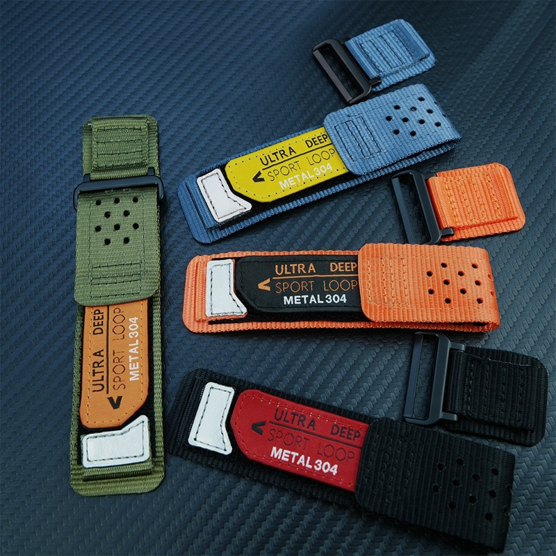 20 มม.22 มม.สายไนลอนสําหรับ KOSPET ถัง T4 MAGIC P10 R10 ORB S2 GPS S1 T3 Ultra 2 M3 T2 M2 correa สร้อยข้อมือ Easy Fit กีฬาสายนาฬิกา - รูปที่ 6