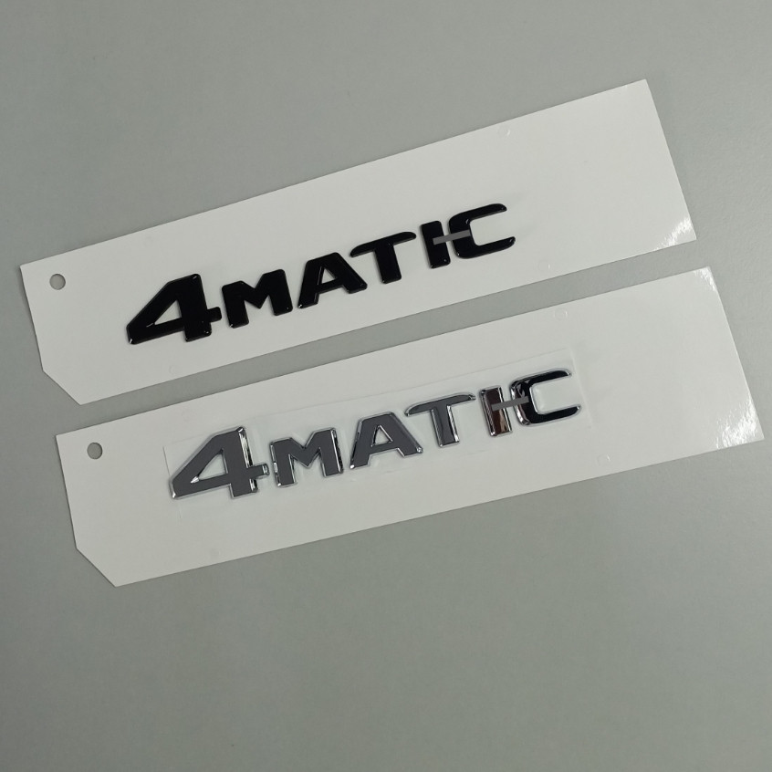 โลโก้ Mercedes Benz 4MATIC โลโก้สัญลักษณ์ AMG โลโก้