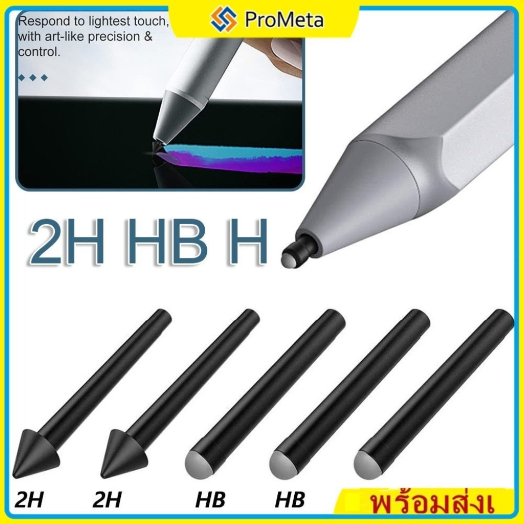 หน้าจอสัมผัส 5pcs Stylus Pen Tips ปากกา หัวปากกา Microsoft Surface Pro 4 5 6 7 8 9 X 10 11 Go 2 3 4 Book Laptop nib