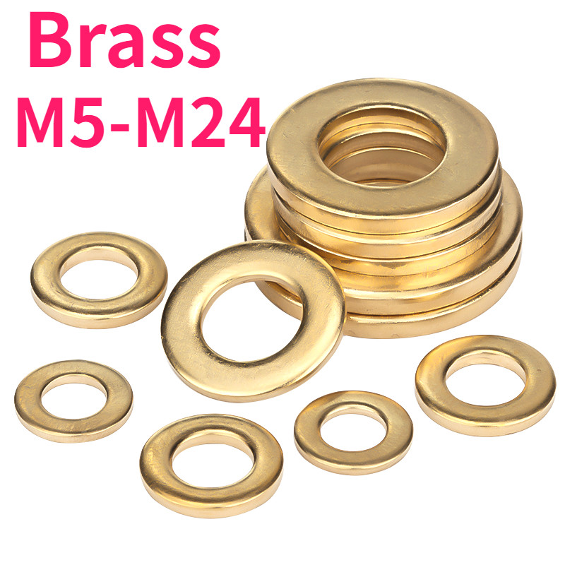 ปะเก็นแบนทองเหลือง/เครื่องซักผ้า/โบลต์อุปกรณ์ M5/M6/M8/M10-M24 999-MB