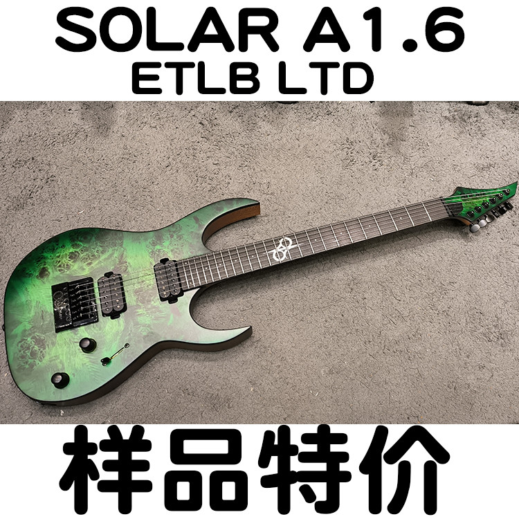 [ข้อเสนอพิเศษตัวอย่าง] กีต้าร์ไฟฟ้า SOLAR S1.6 ETLB LTD