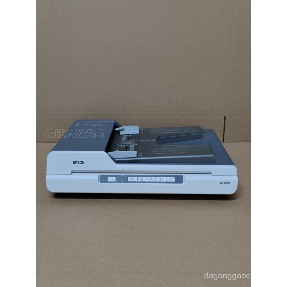 Epson GT-1500 DS-1610 1660W ไฟล์ภาพสีความเร็วสูงเครื่องสแกนเนอร์ต่อเนื่องอัตโนมัติ